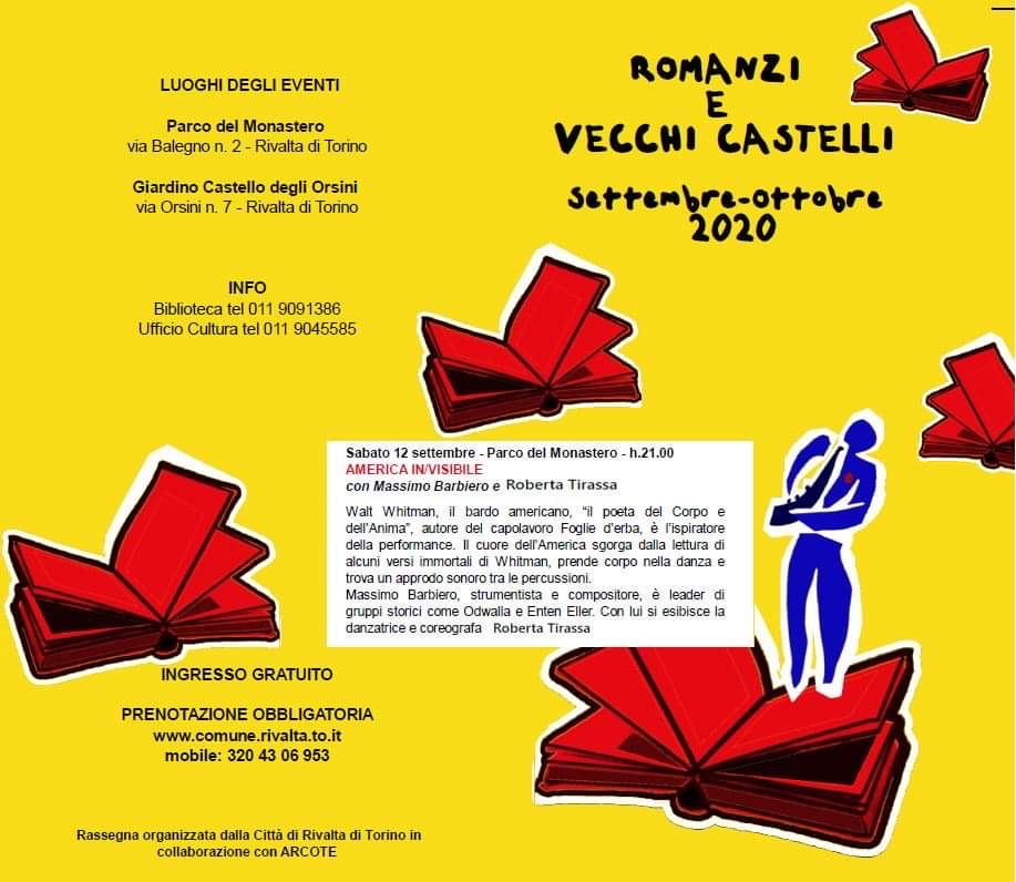 Roberta Tirassa – Dancer and choreographer » 12/09/20 “Sea of the brine of  life” at Rivalta (TO) dance/music show by Tirassa/Barbiero/Bergoglio